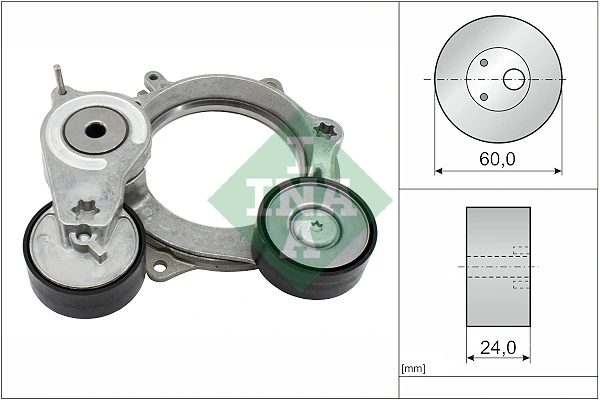 Belt Tensioner, V-ribbed belt